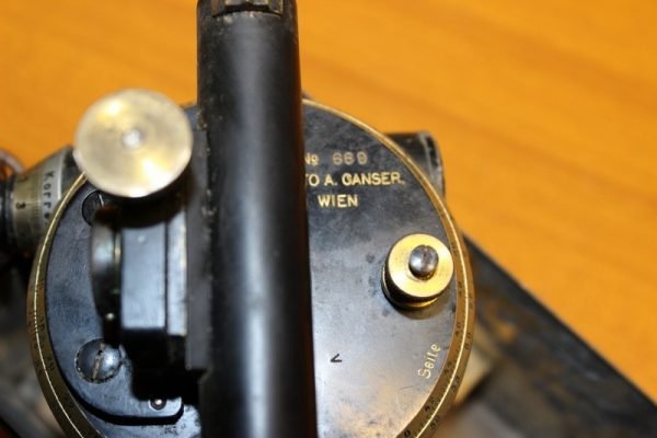 Clinometro balistico 1° Guerra Mondiale - Otto A. Ganser Wien - immagine 5