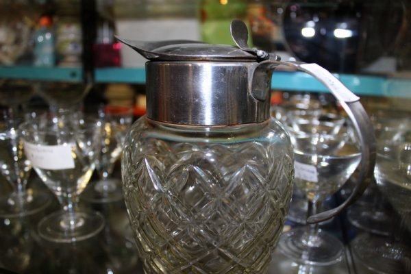Caraffa in vetro decorato - immagine 5