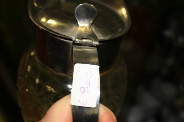 Caraffa in vetro decorato - immagine 4