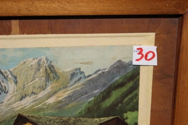 Rifugio, quadro con cornice - immagine 2