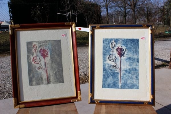 Rosa, quadro (cadauno) - immagine 2