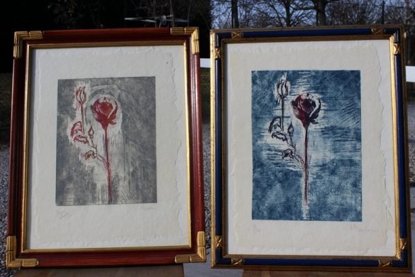 Rosa, quadro (cadauno) - immagine 3