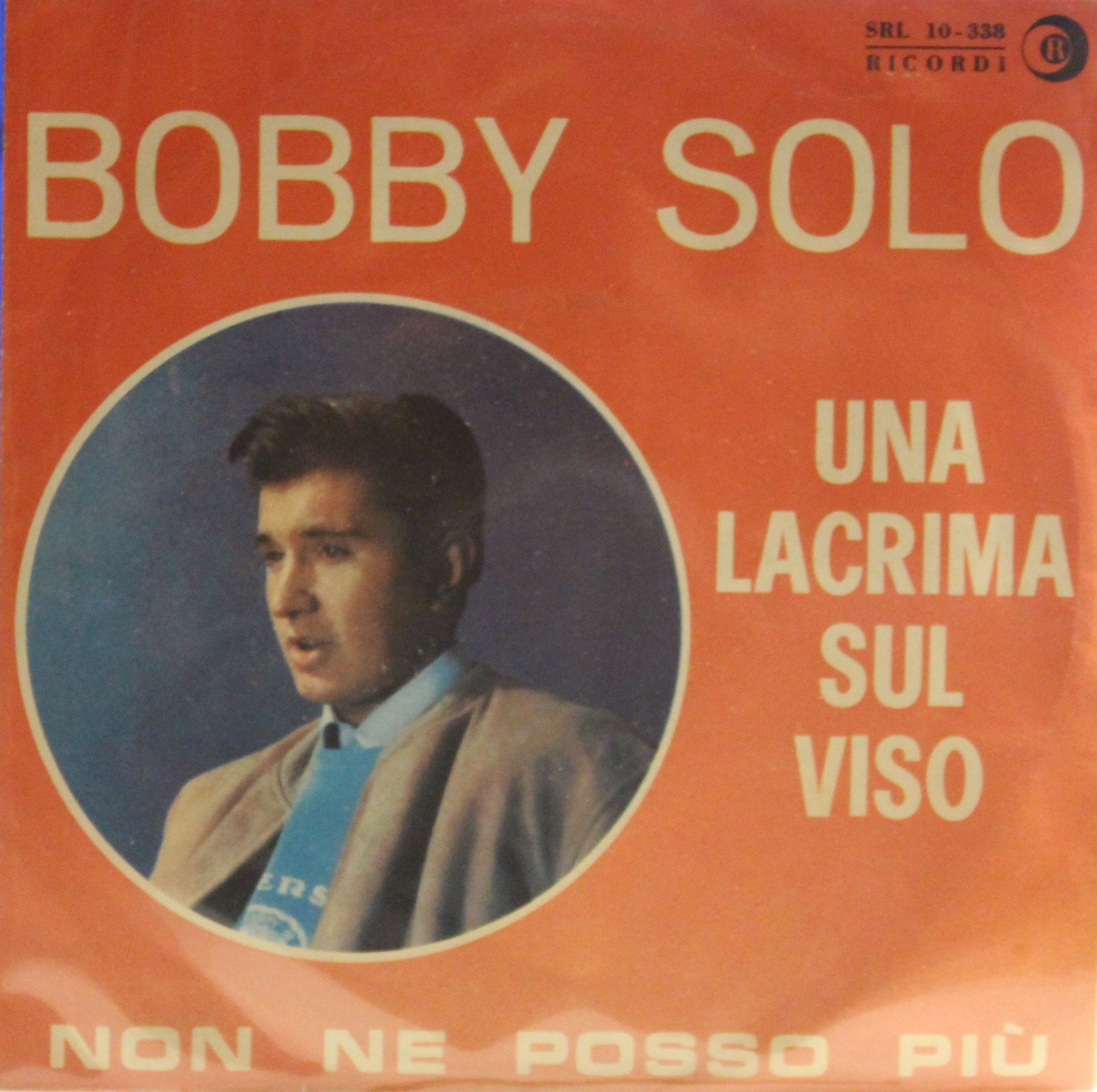 Bobby Solo Una lacrima sul viso 45 giri