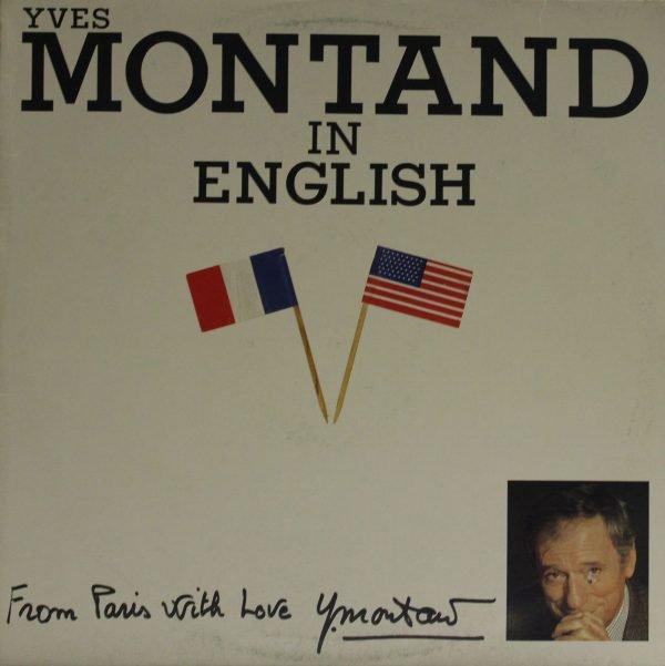 LP YVES MONTAND IN ENGLISH