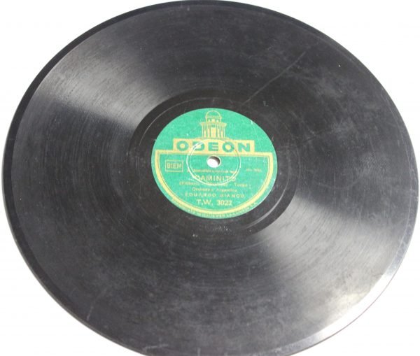 Eduardo Bianco  con Orchestra argentina : Lo han visto con otra/ Caminito - 78 giri