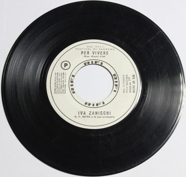 Iva Zanicchi Per Vivere / Wilson Pickett Deborah 45 GIRI