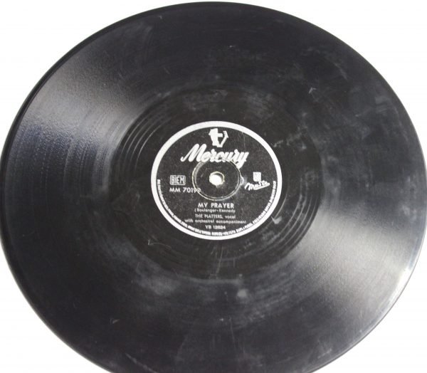 THE PLATTERS MY PRAYER/HEAVEN ON EARTH 78 giri