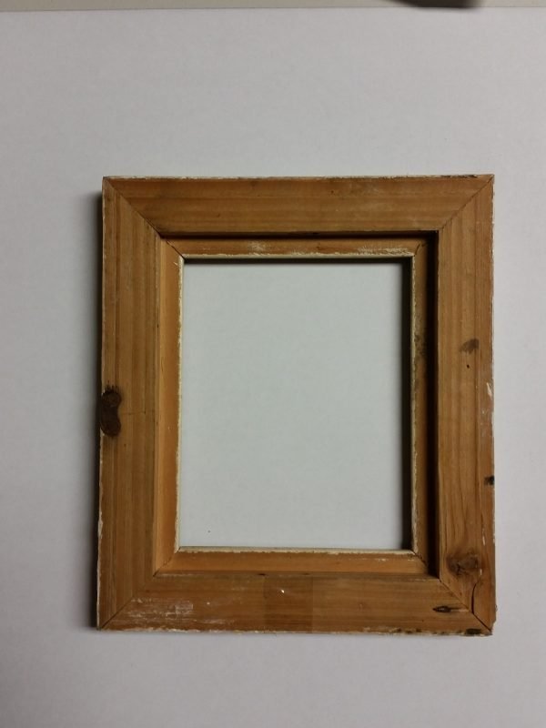 Cornice in legno decorata a motivi floreali - immagine 2