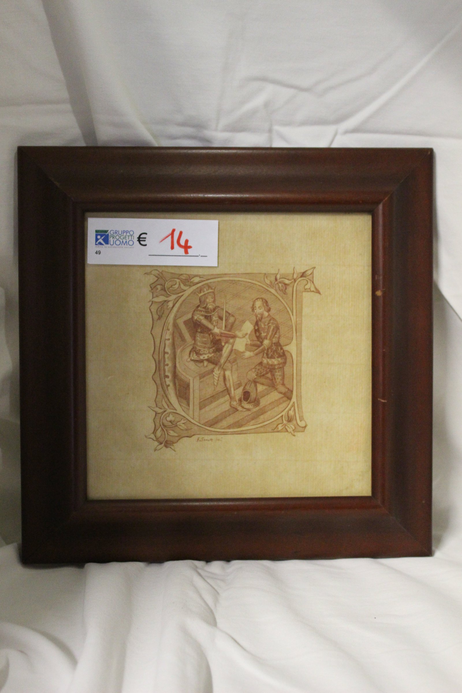 Quadro, stampa su cartoncino
