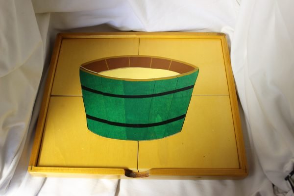 Giochi educativi in legno - puzzle del latte - immagine 2
