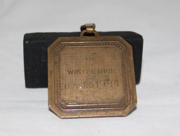 portachiavi medaglia Sci - Tr. Winterthur TESERO 1984 - immagine 2