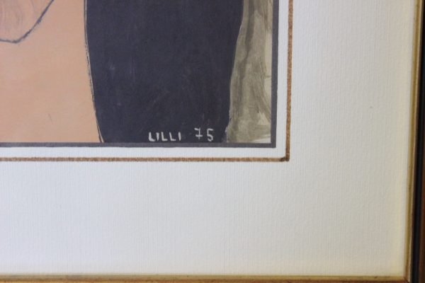 quadro, volto femminile - immagine 2