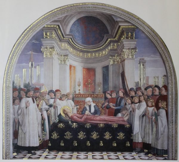 quadro, "esequie di Santa Fina" - immagine 2