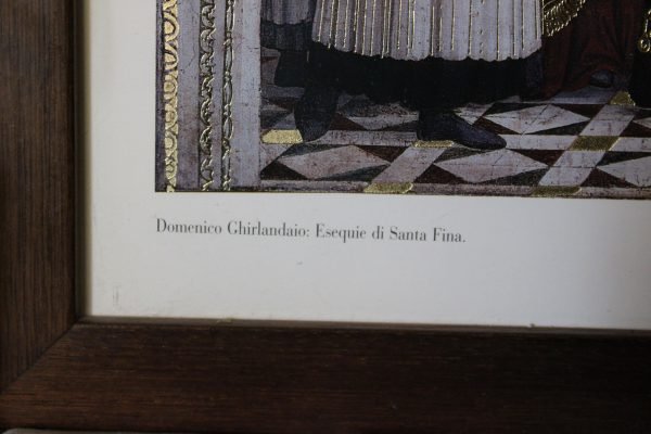 quadro, "esequie di Santa Fina" - immagine 4