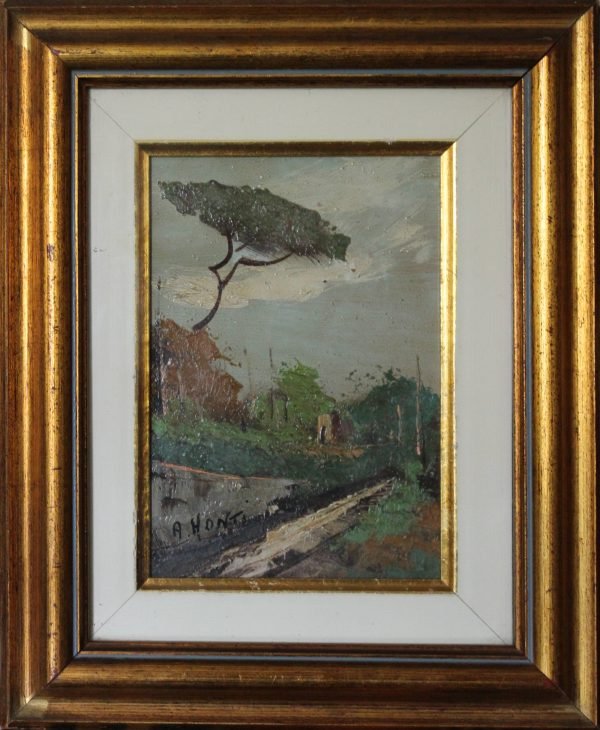 quadro, tempera su faesite
