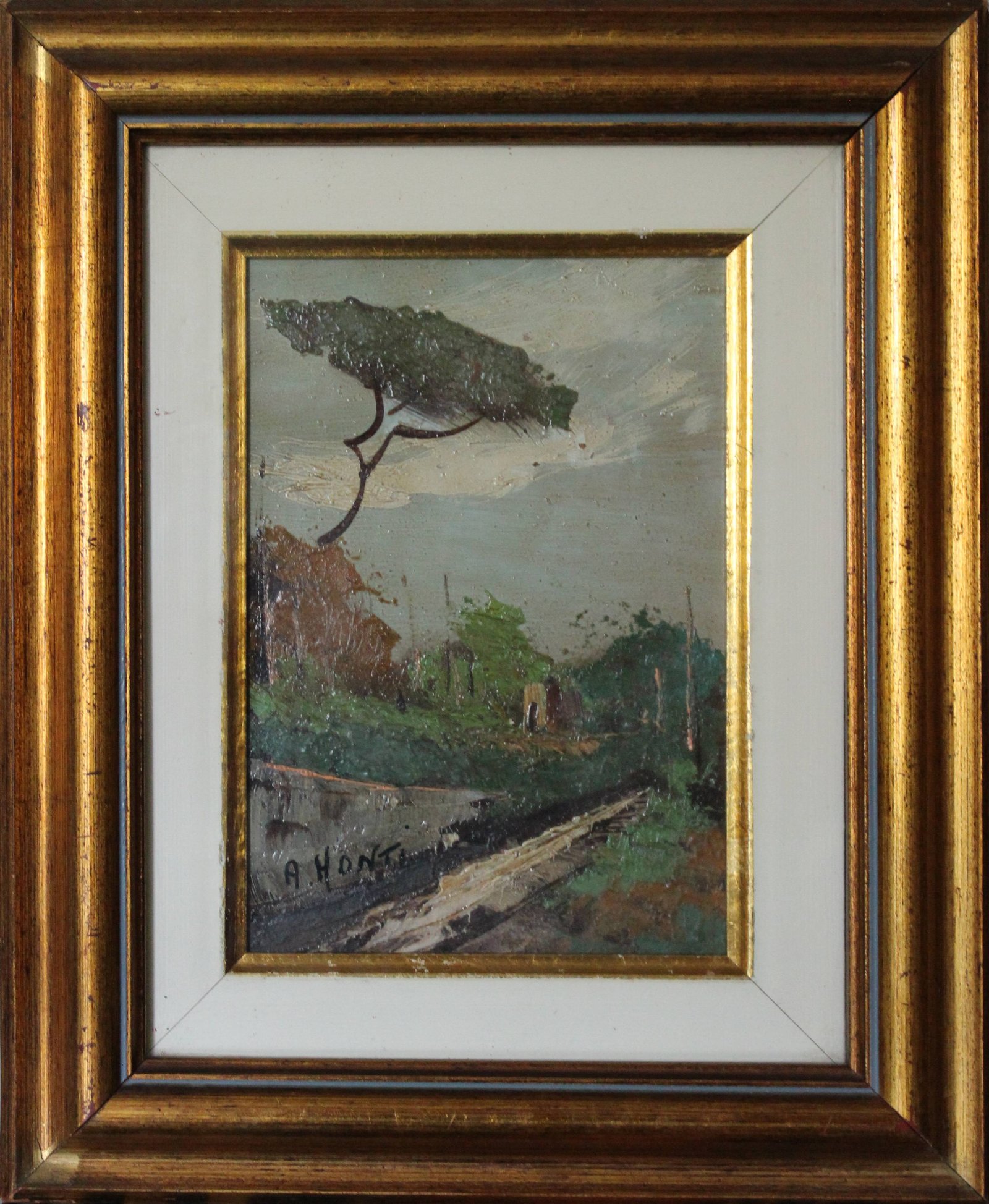quadro, tempera su faesite