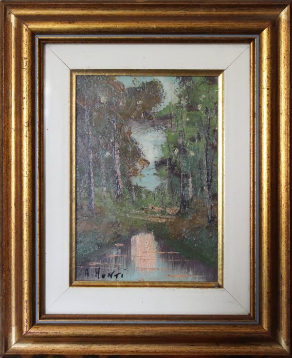quadro, tempera su faesite