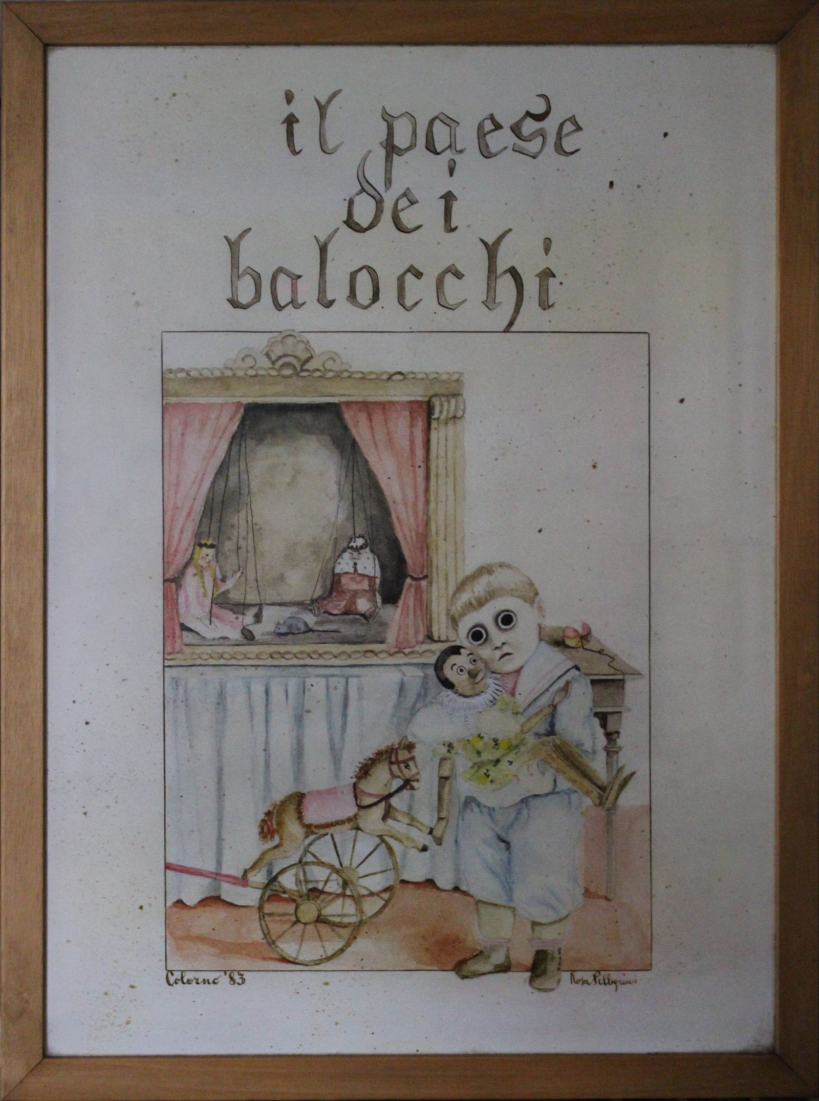 quadro, "il paese dei Balocchi"