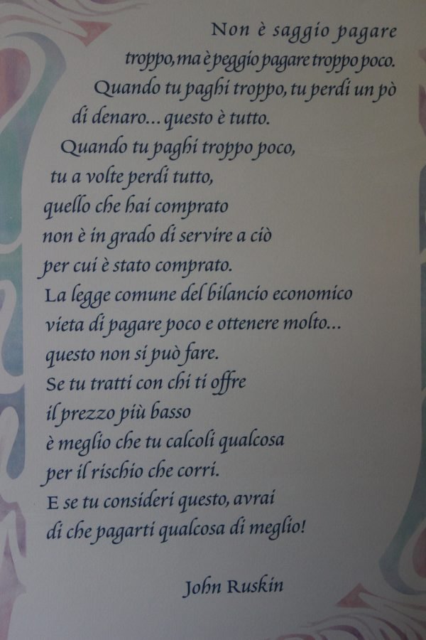 quadro, "John Ruskin" - Carta fatta a mano - immagine 2