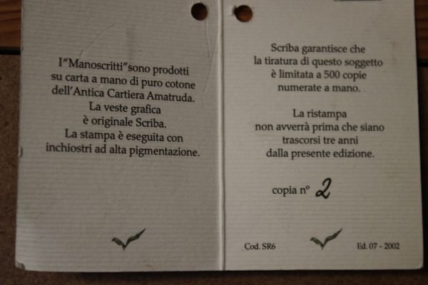 quadro, "John Ruskin" - Carta fatta a mano - immagine 4