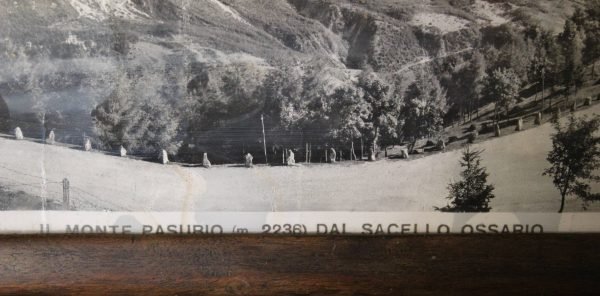 quadro, stampa "il monte Pasubio dal saccello ossario" - immagine 2