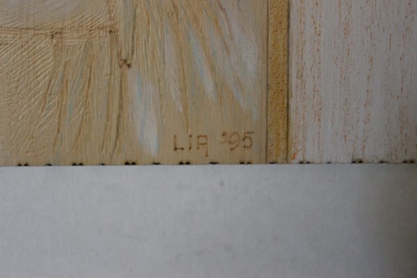 quadro, Madonna con bambino su legno - immagine 2