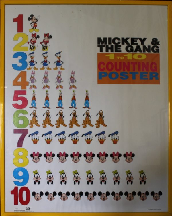 quadro, "Mickey & the gang"