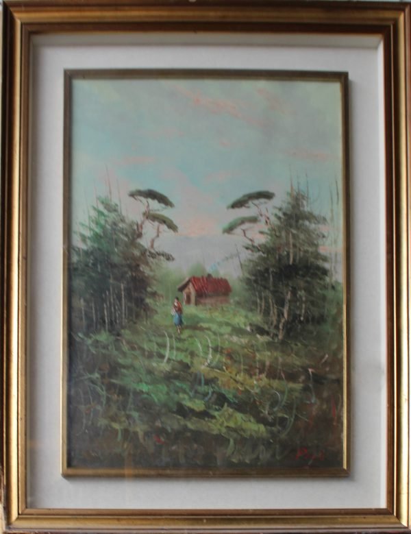 quadro, tema paesaggio