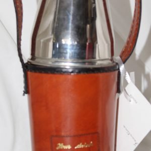 Porta liquori con fiaschetta e bicchierini