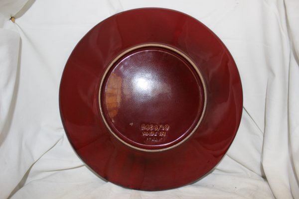 Piatto decorato Bordeau col gallo - immagine 2