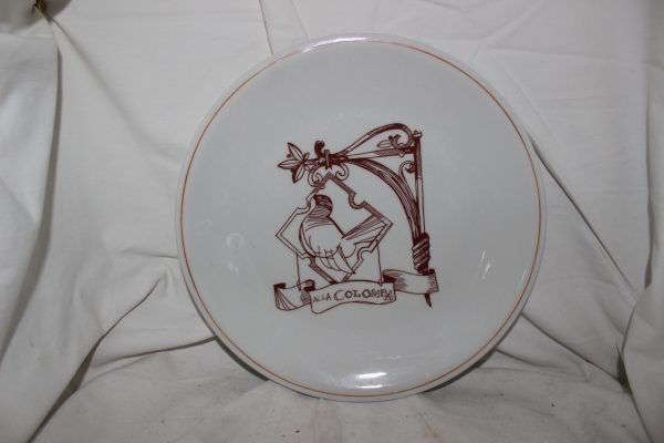 Piatto del buon ricordo ristorante Alla Colomba