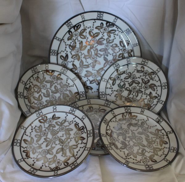 Set di piatti decorati - Verbano Laveno - immagine 2