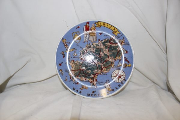 Piatto decorato Ibiza