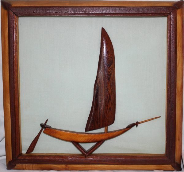 Barca, scultura lignea