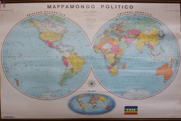 Cartina Mappamondo Politico
