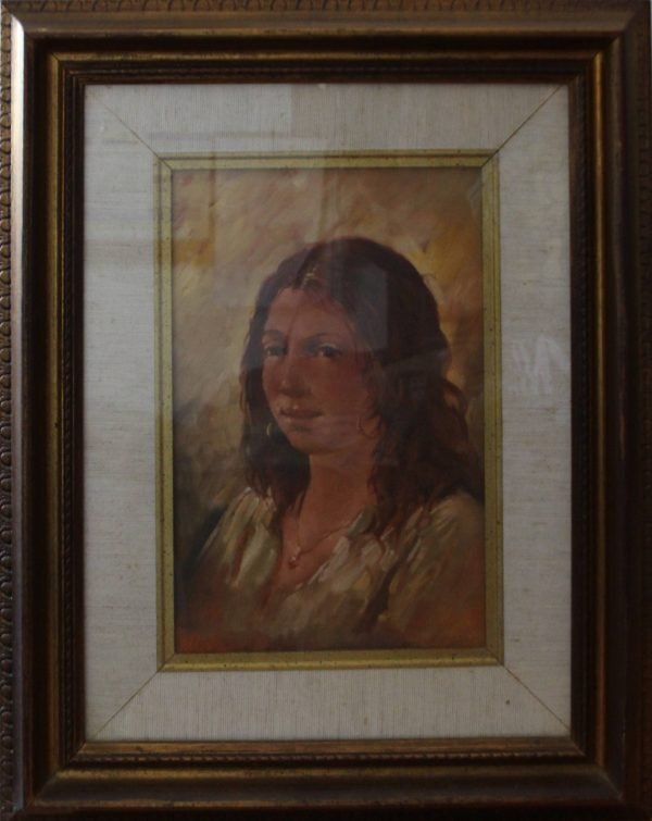 Quadro, ritratto femminile