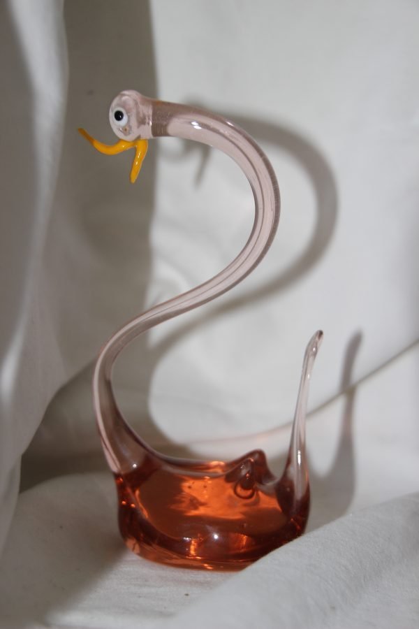 Cigno in vetro