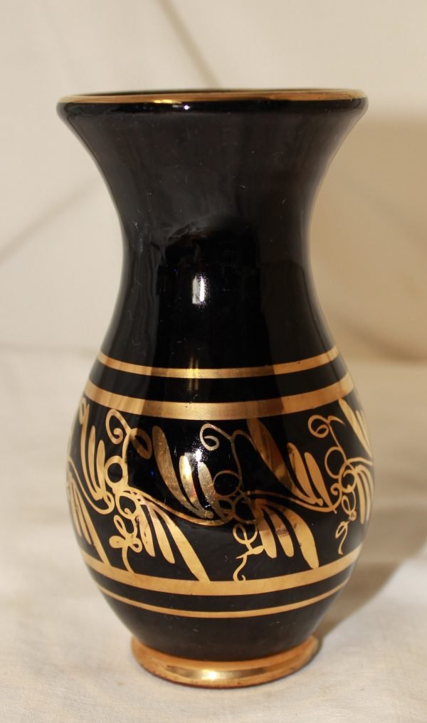 Vaso decorativo in ceramica, disegno a mano- offerta speciale. - immagine 2