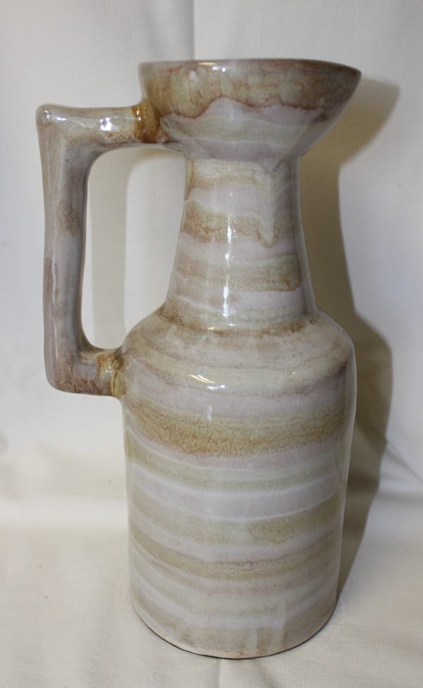 Vaso - Brocca decorativa in ceramica- fatto a mano - immagine 4