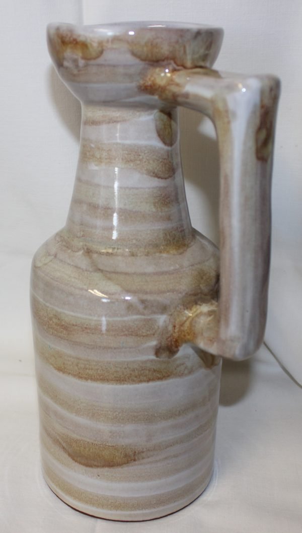 Vaso - Brocca decorativa in ceramica- fatto a mano - immagine 2
