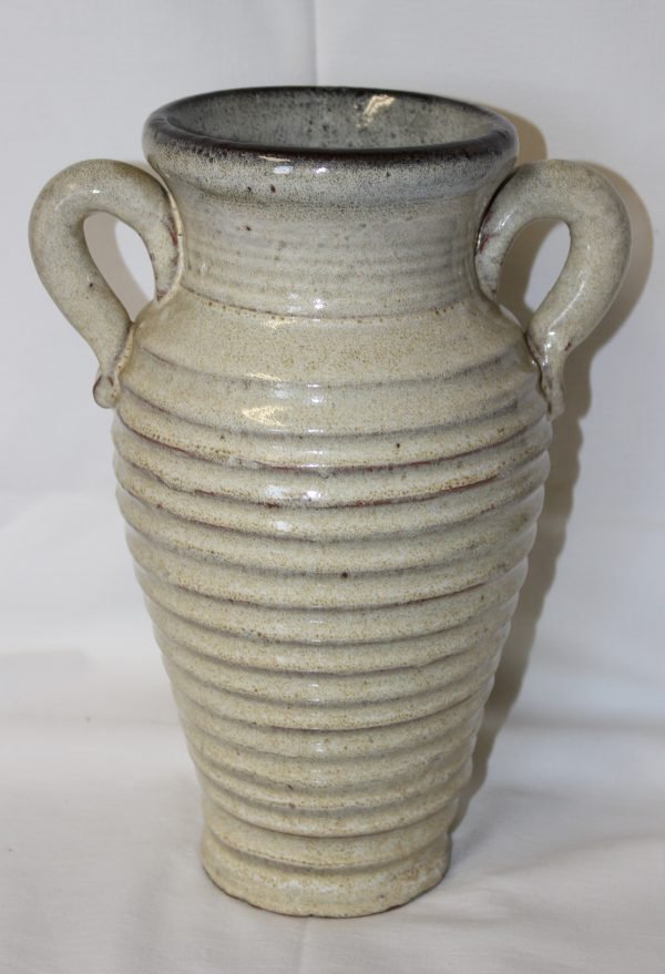 Vaso decorativo in ceramica, fatto a mano. - immagine 2