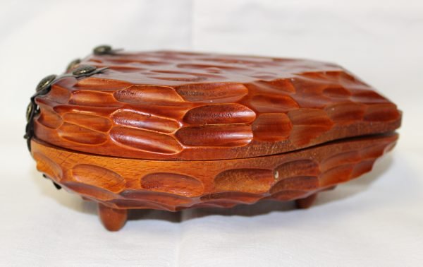Scatola portagioie in legno, fatto a mano - immagine 6