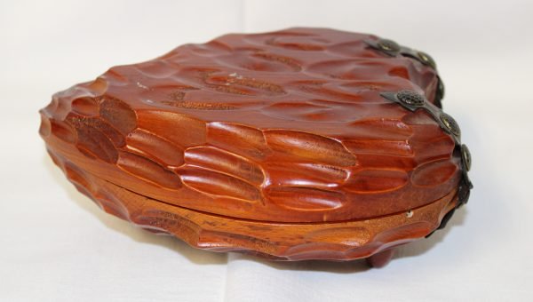 Scatola portagioie in legno, fatto a mano - immagine 3