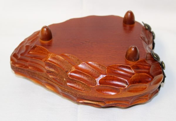 Scatola portagioie in legno, fatto a mano - immagine 2