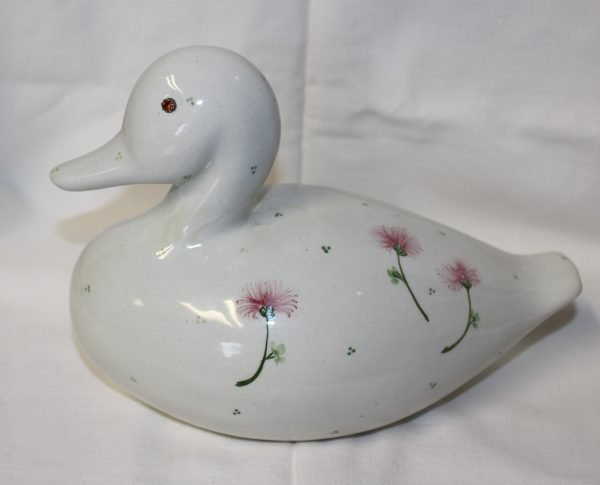 Anatra in ceramica