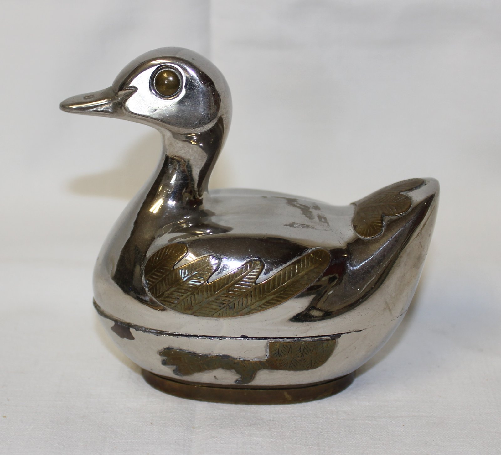 Scatola portagioie di anatra in rame -NON DISPONIBILE