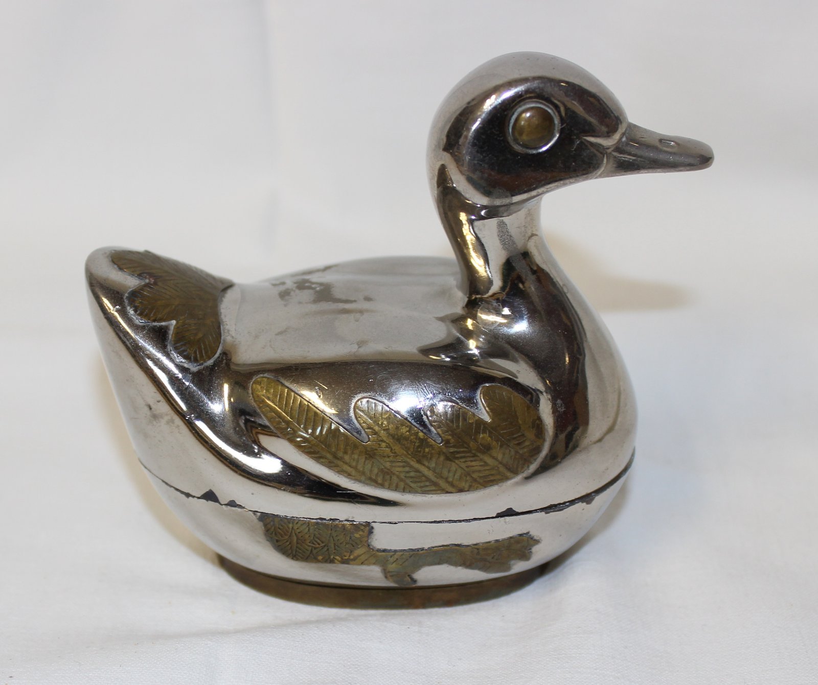 Scatola portagioie di anatra in rame -NON DISPONIBILE - immagine 5