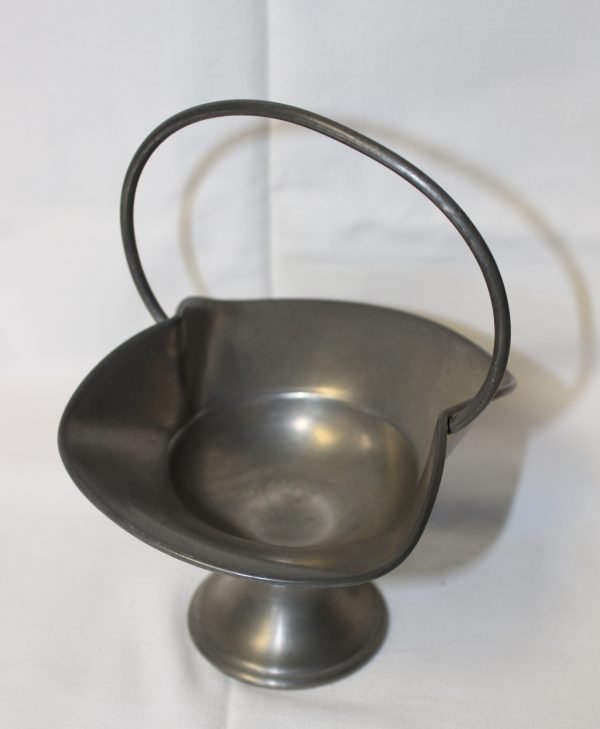 Piatto - bomboniera in metallo. - immagine 2