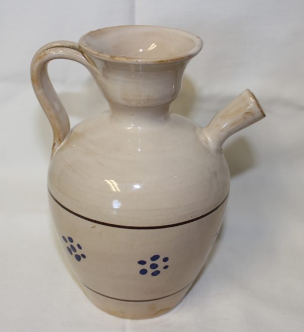 Vaso decorativo di ceramica- fatto a mano.