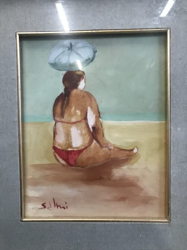 Quadro Donna al Mare